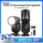 Black portable karaoke speaker set with microphones