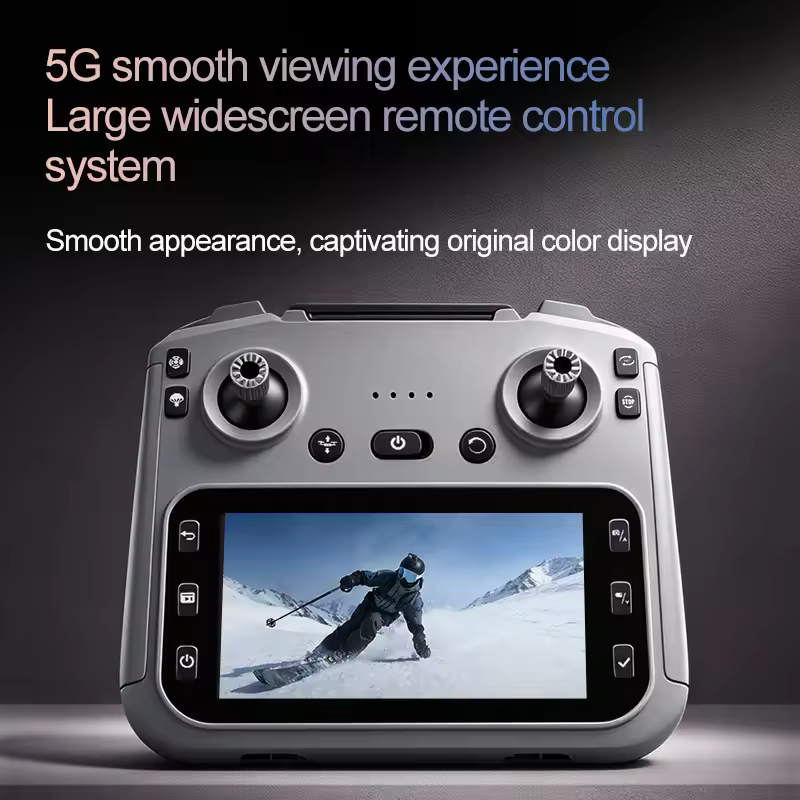 K900 Max GPS Drone remote controller with widescreen display
