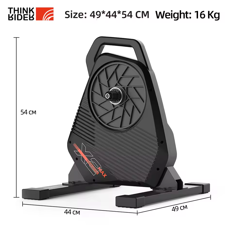 ThinkRider X2Max Smart Bike Trainer dimensions and 16 Kg weight specifications