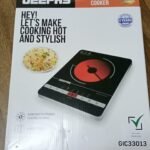 Geepas GIC33013 Digital Infrared Cooker with 2200W ceramic heating and 2 year warranty