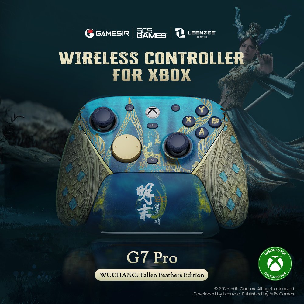 High performance GameSir G7 Pro WUCHANG edition wireless controller for Xbox and PC