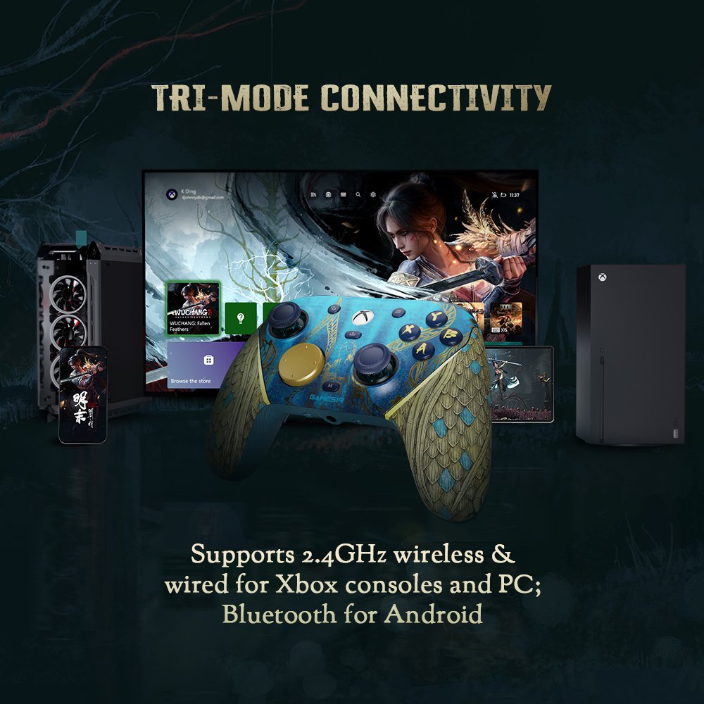 GameSir G7 Pro tri mode connectivity for Xbox Windows PC and Android mobile gaming
