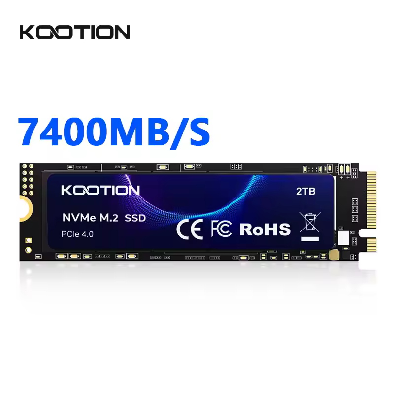 Kootion X16Plus 7400MB/s bare drive best gaming m 2 ssd value choice for gamers