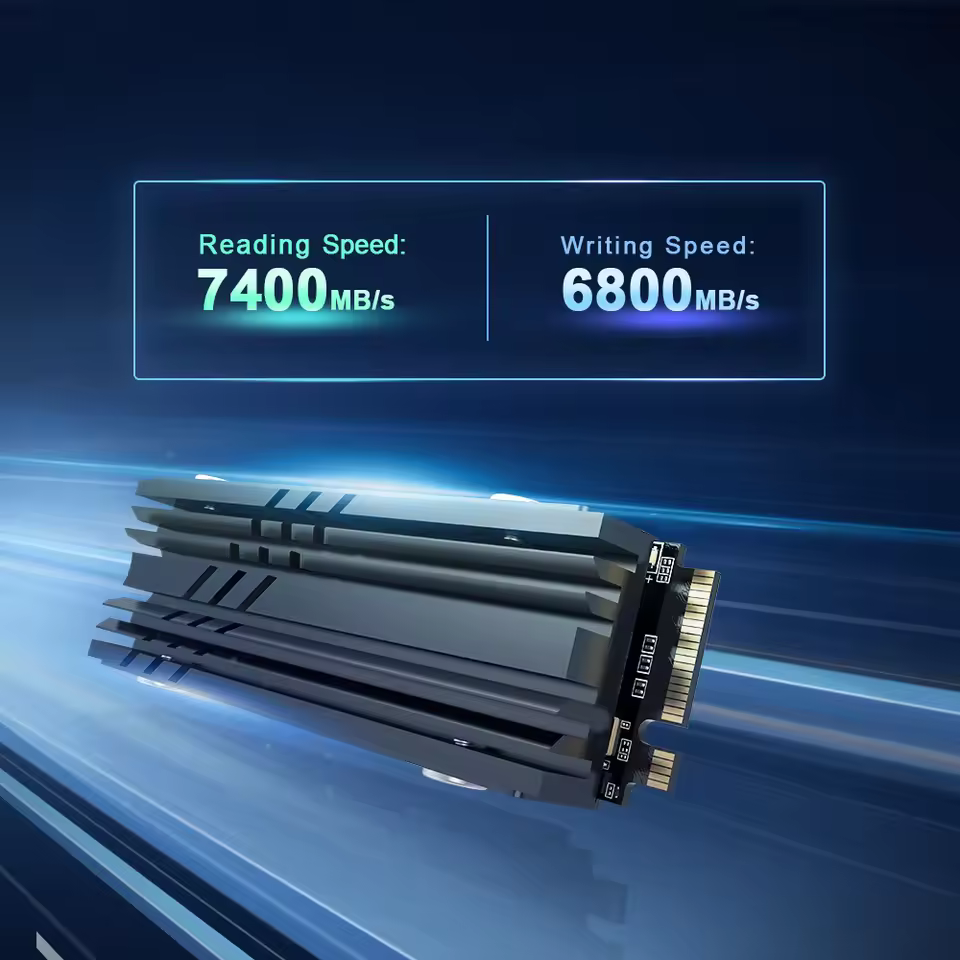 Cooling heatsink efficiency on Gen4 SSD for sustained gaming on pc for games