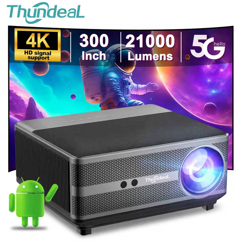 ThundeaL TD98 Standard Model comparison and 1080P smart projector features