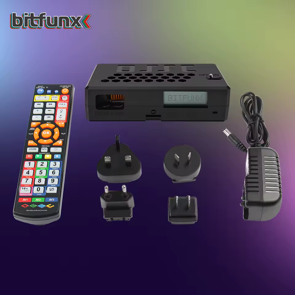 Bitfunx OSSC V1.8 Review - Best Budget Retro Gaming Upscaler and Accessories