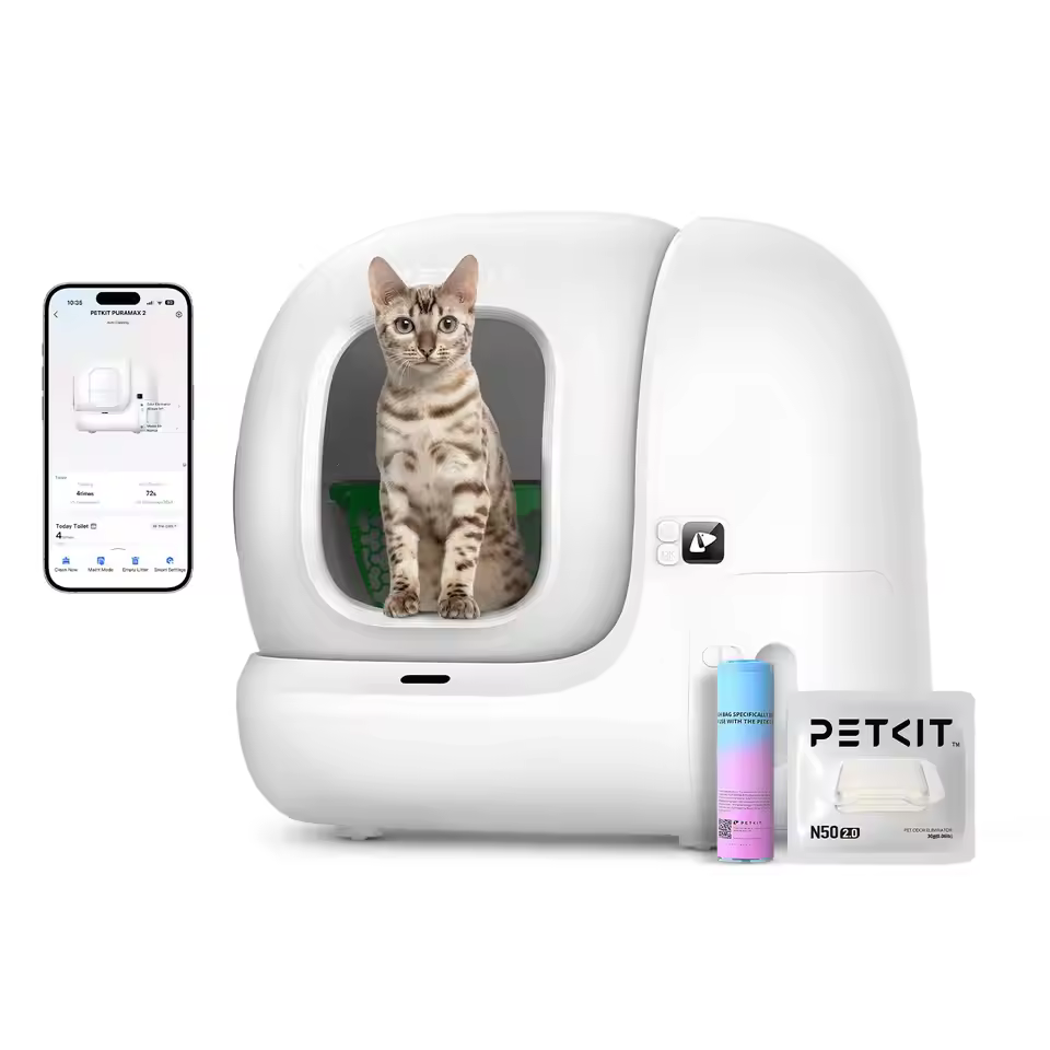 PETKIT PuraMax 2 comparison with DOEL 65L automatic cat litter box review 2025