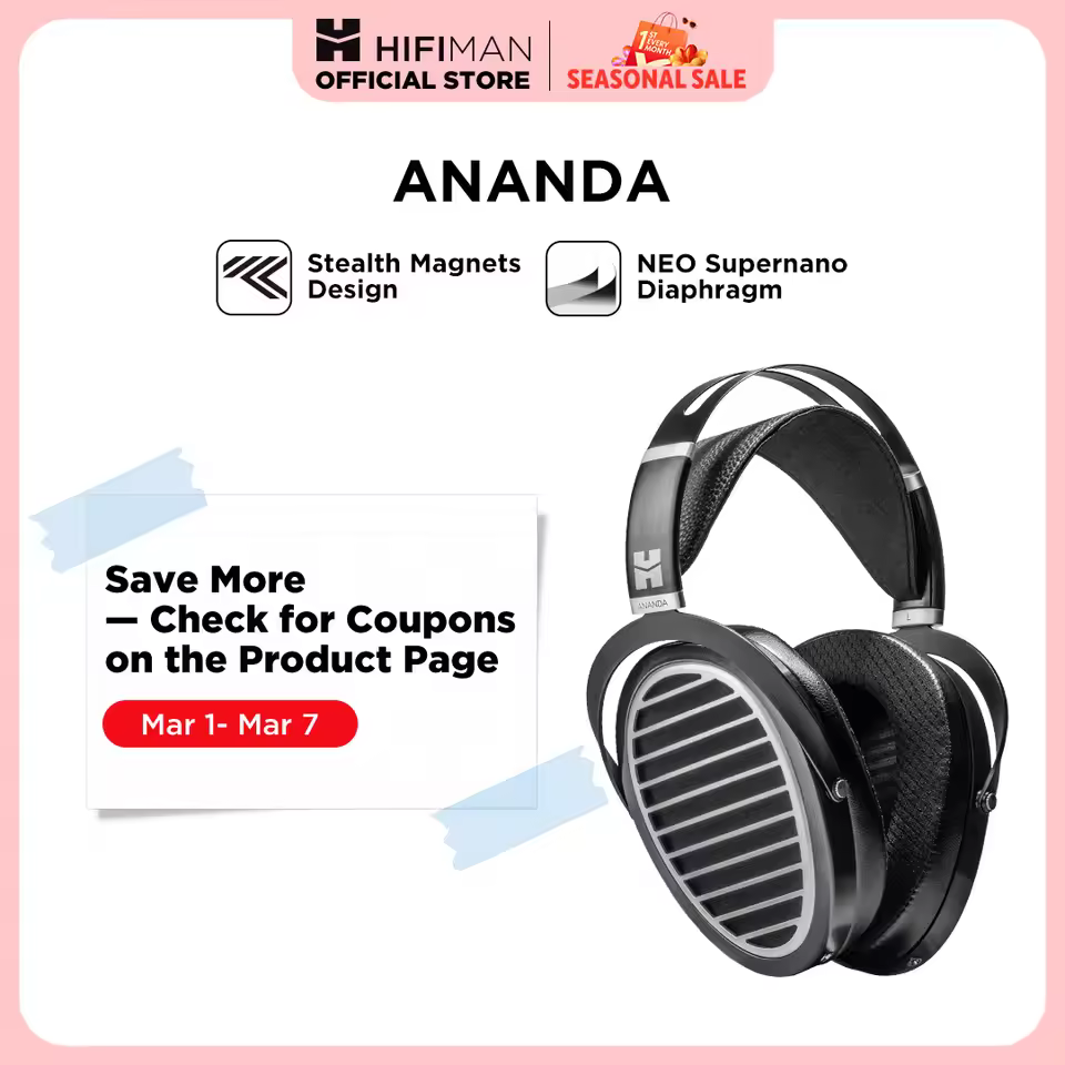 HIFIMAN Sundara planar magnetic headphones product image for price comparison