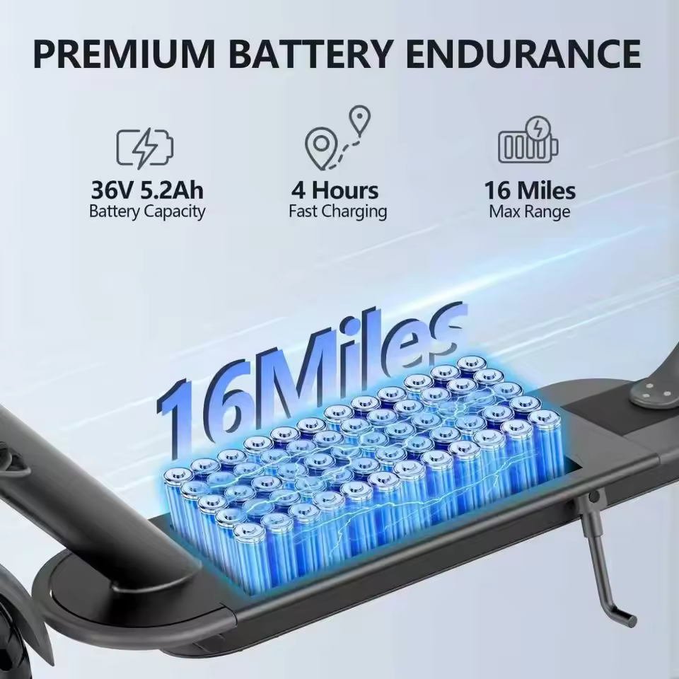 LADPED LP60 specs and premium battery endurance with 16 miles range