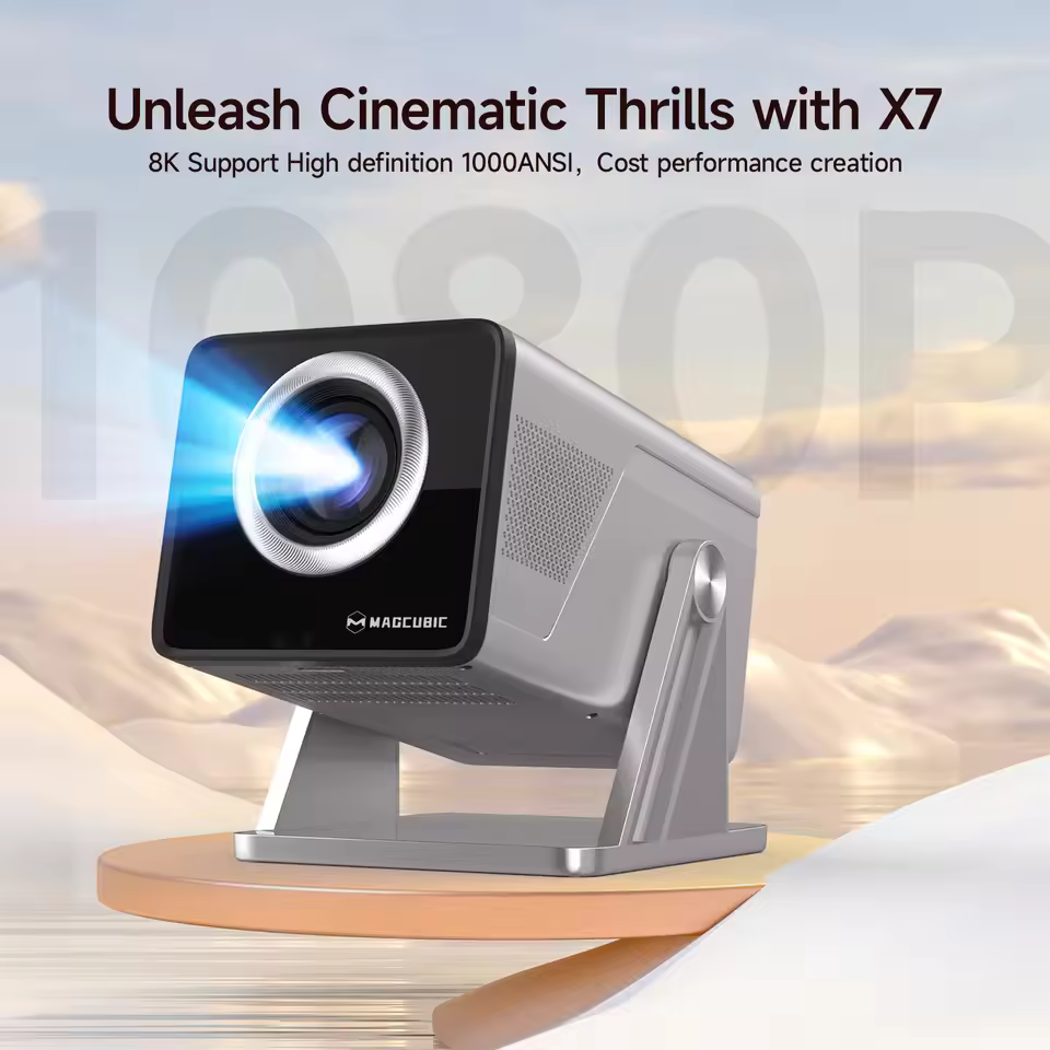 Unleash cinematic thrills with X7 as the best budget smart projector for home theater