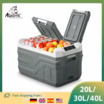 Alpicool NLS car fridge 20L 30L 40L portable refrigerator with drinks and fresh fruit