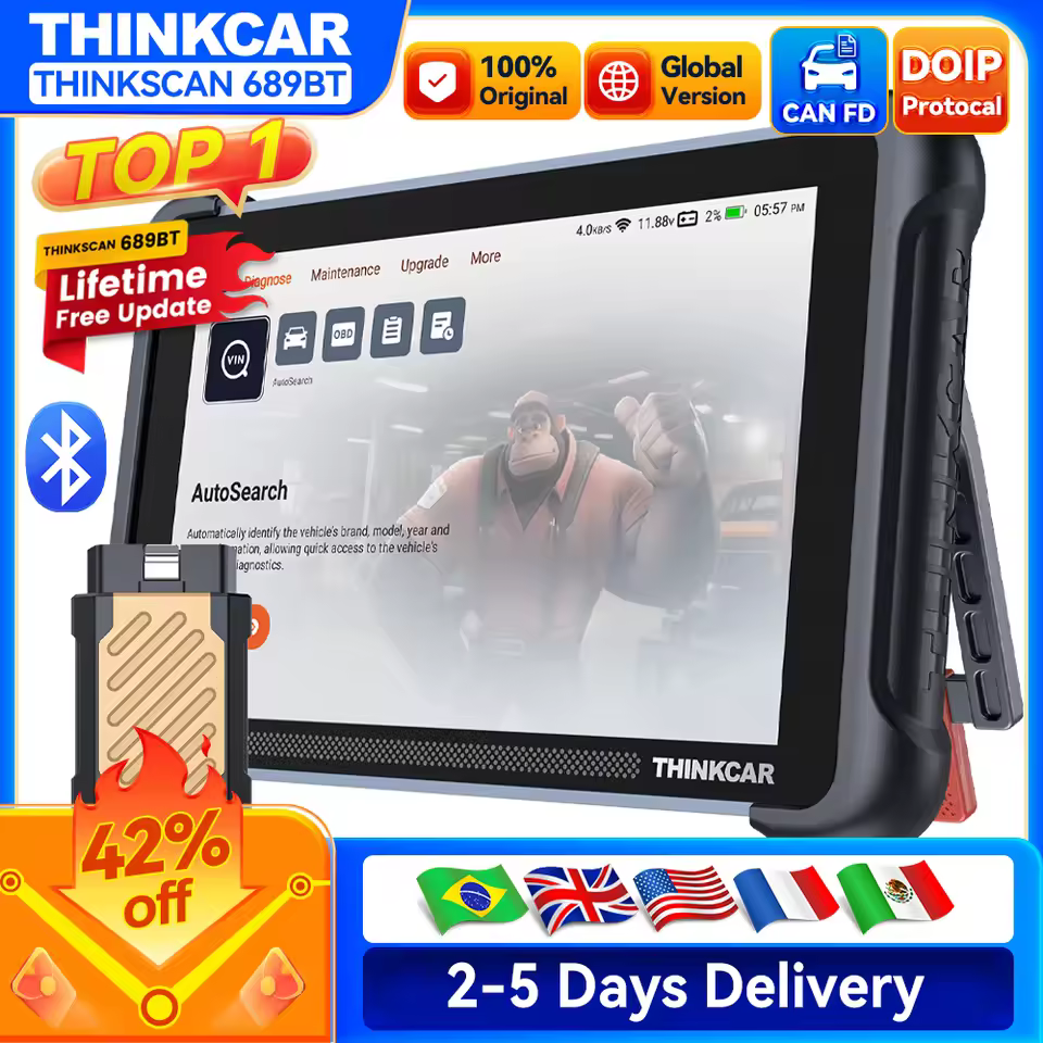 Thinkscan 689BT vs Mucar 892BT professional vehicle diagnostic tool comparison