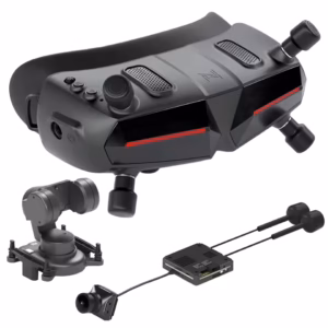 Walksnail Avatar HD Goggles X tracker module close-up angle