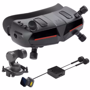 Walksnail Avatar HD Goggles X head tracking module mounted