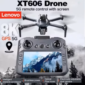 Lenovo XT606 GPS drone with 8K dual camera and built-in screen remote control on AliExpress