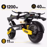 best electric scooters 2026 - EOEOTWO 1200W off road electric scooter