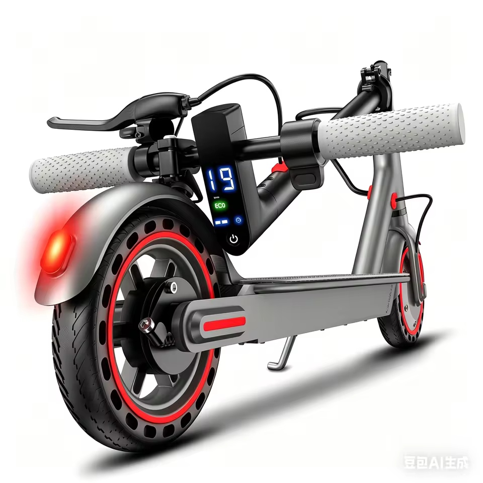 folding electric bike - foldable long range electric scooter