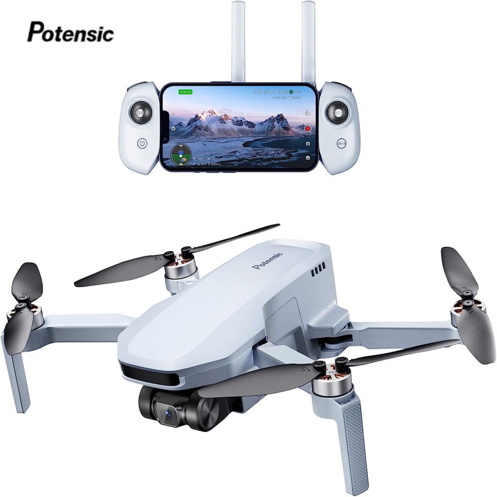 best drone under 249g - Potensic ATOM SE GPS drone with single axis gimbal