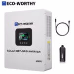 best hybrid solar inverter 2026 - ECO-WORTHY UL1741 5000W off grid solar inverter