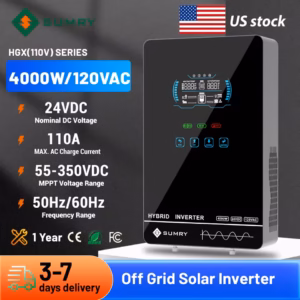 hybrid solar inverter - Sumry HGX 4000W 120VAC off grid solar inverter US stock