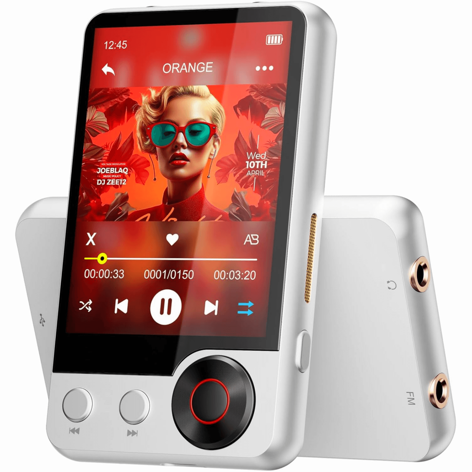 mp3 player with bluetooth - 128GB touchscreen player with Bluetooth 5.3