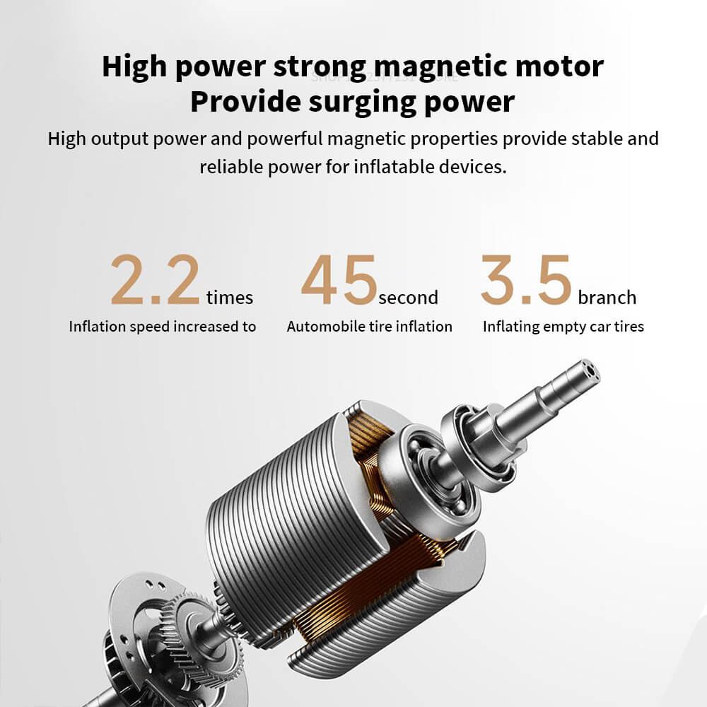 Xiaomi Mijia 2 Pro powerful magnetic motor for high output power