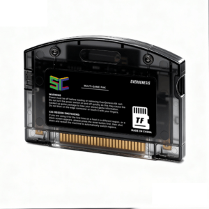 SC64 EVERGENESIS N64 flashcart back view with TF card slot