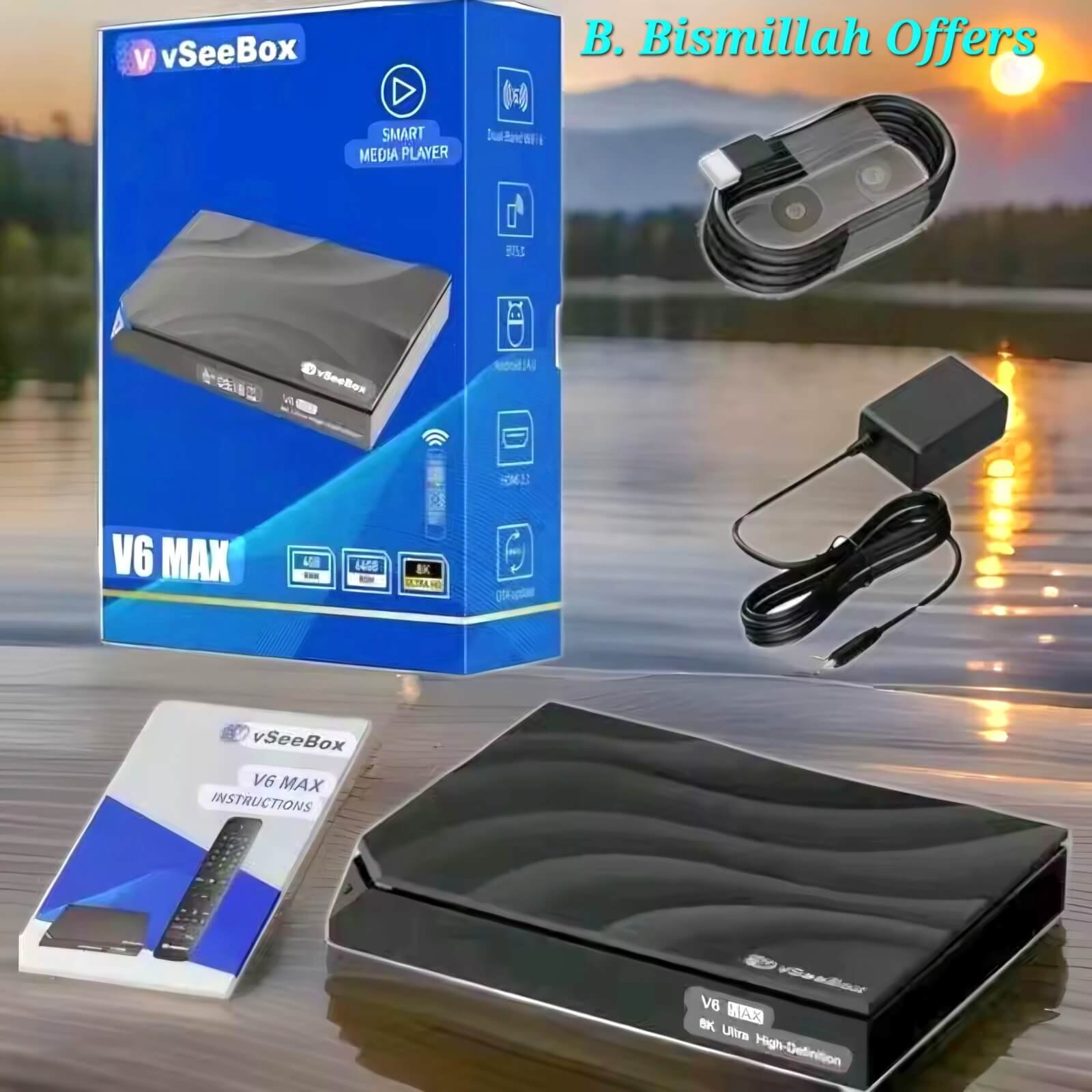 vSeeBox V6 MAX vs V6 Plus Comparison 8K Android TV Box