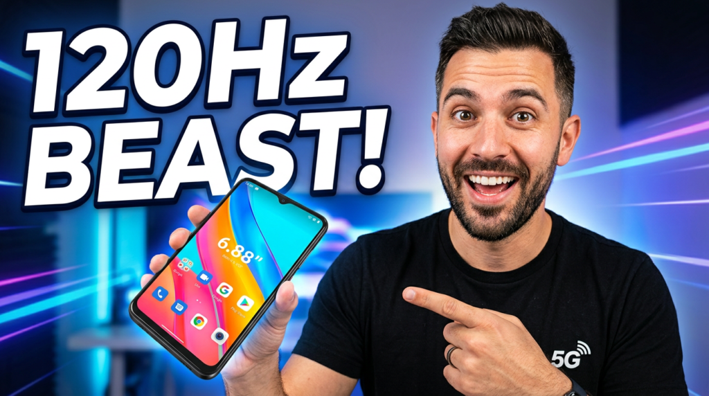 Cubot X100 5G smartphone review โ 6.88 inch 120Hz display, 16GB RAM, 256GB storage