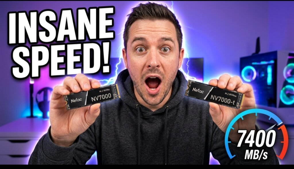 Netac NV7000 and NV7000-t PCIe 4.0 7400MBs M.2 NVMe SSD Review