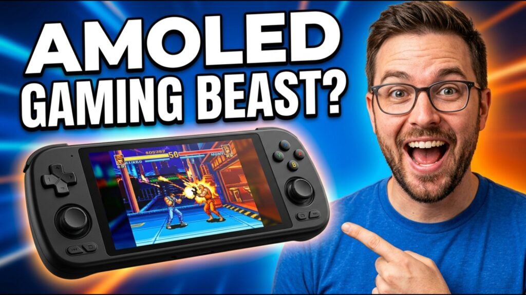 Retroid Pocket 5 review — AMOLED handheld gaming console with dual analog joysticks