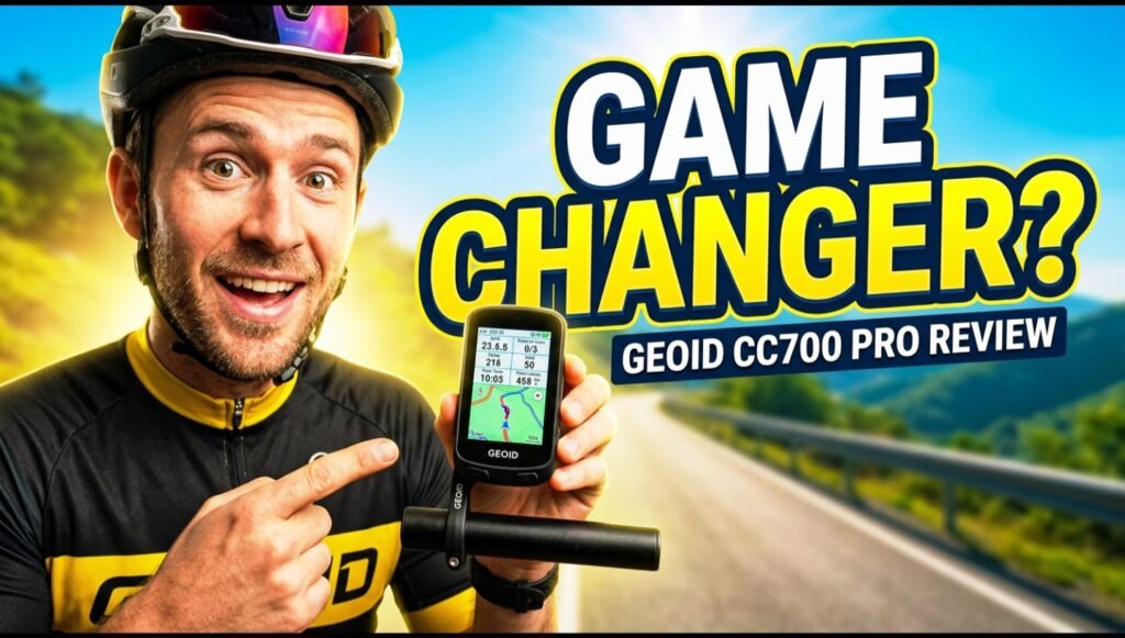 best GPS bike computer - GEOID CC700 Pro review