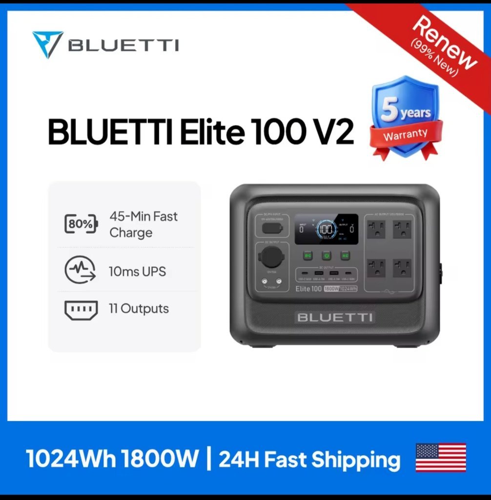 Bluetti Elite 100 V2 Review