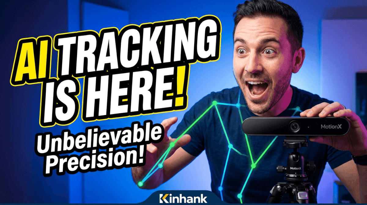 KINHANK MotionX HDMI plug and play connection to smart TV for family gaming