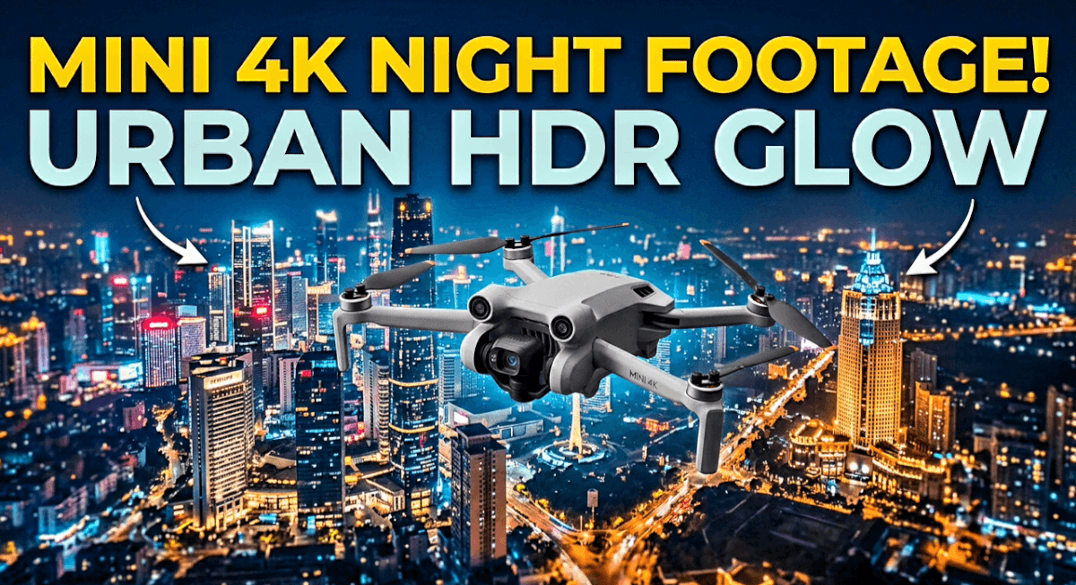DJI Mini 4K ultralight sub-249g drone in hand ready for flight