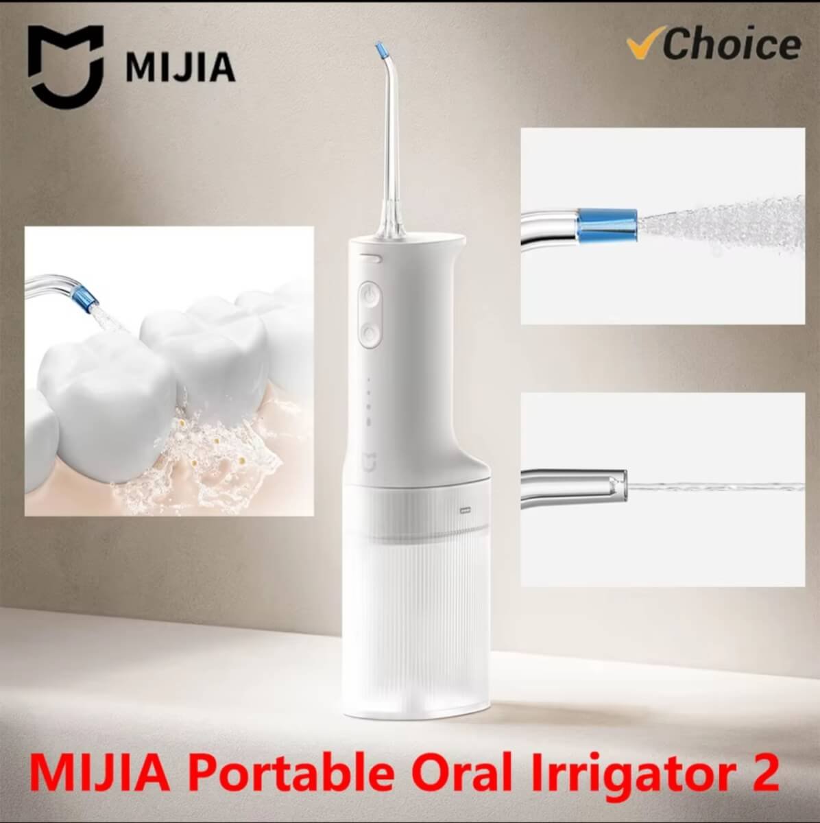 Xiaomi water flosser 2 review testing unboxing and design