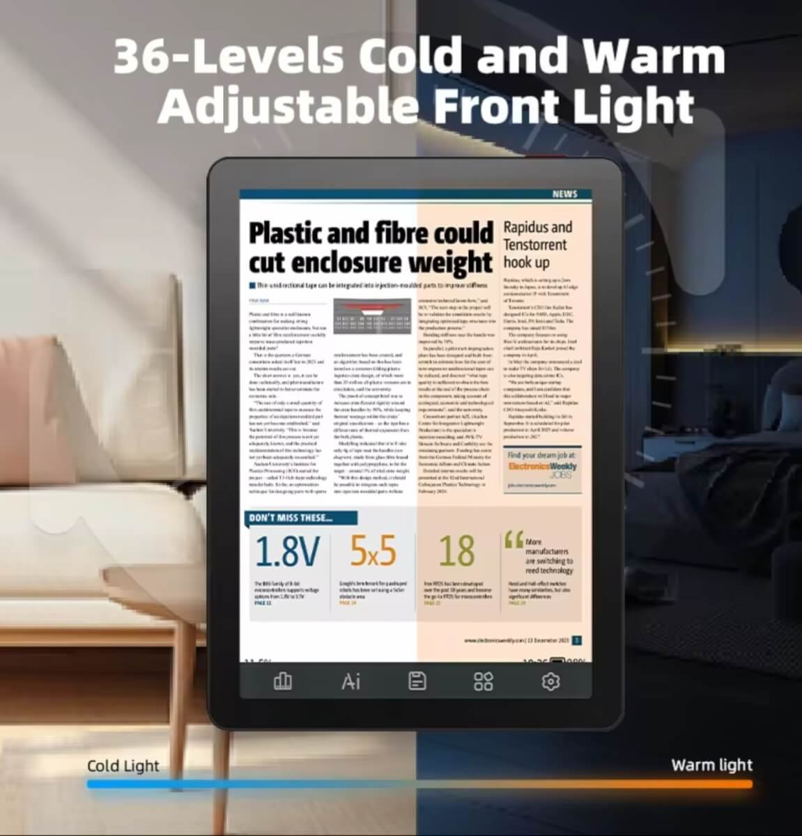Bigme B6 features overview